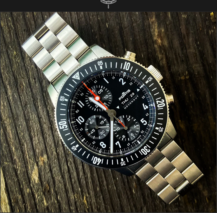 Fortis Novonaut chronographe spatial