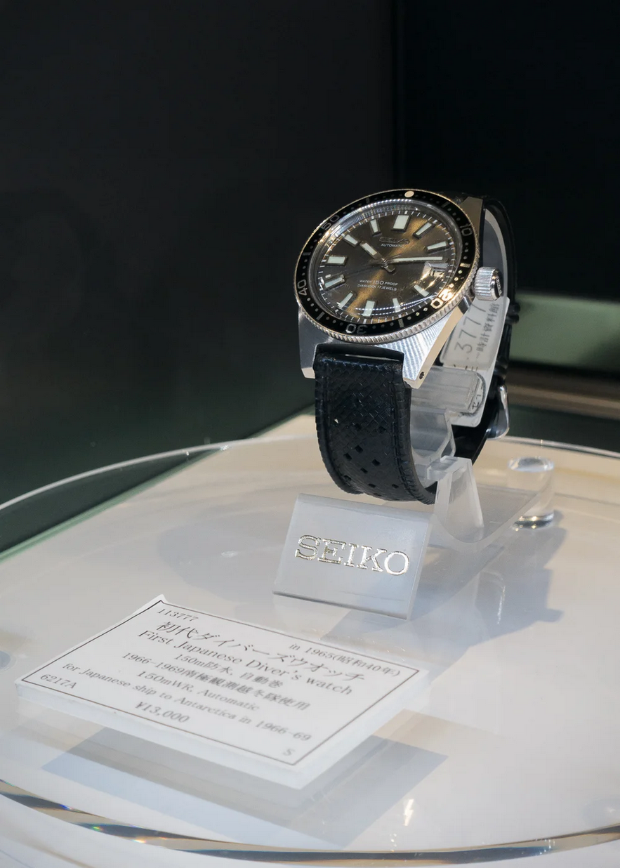 Seiko 62MAS 6217-8000, het eerste echte duikhorloge van de Japanse manufactuur.